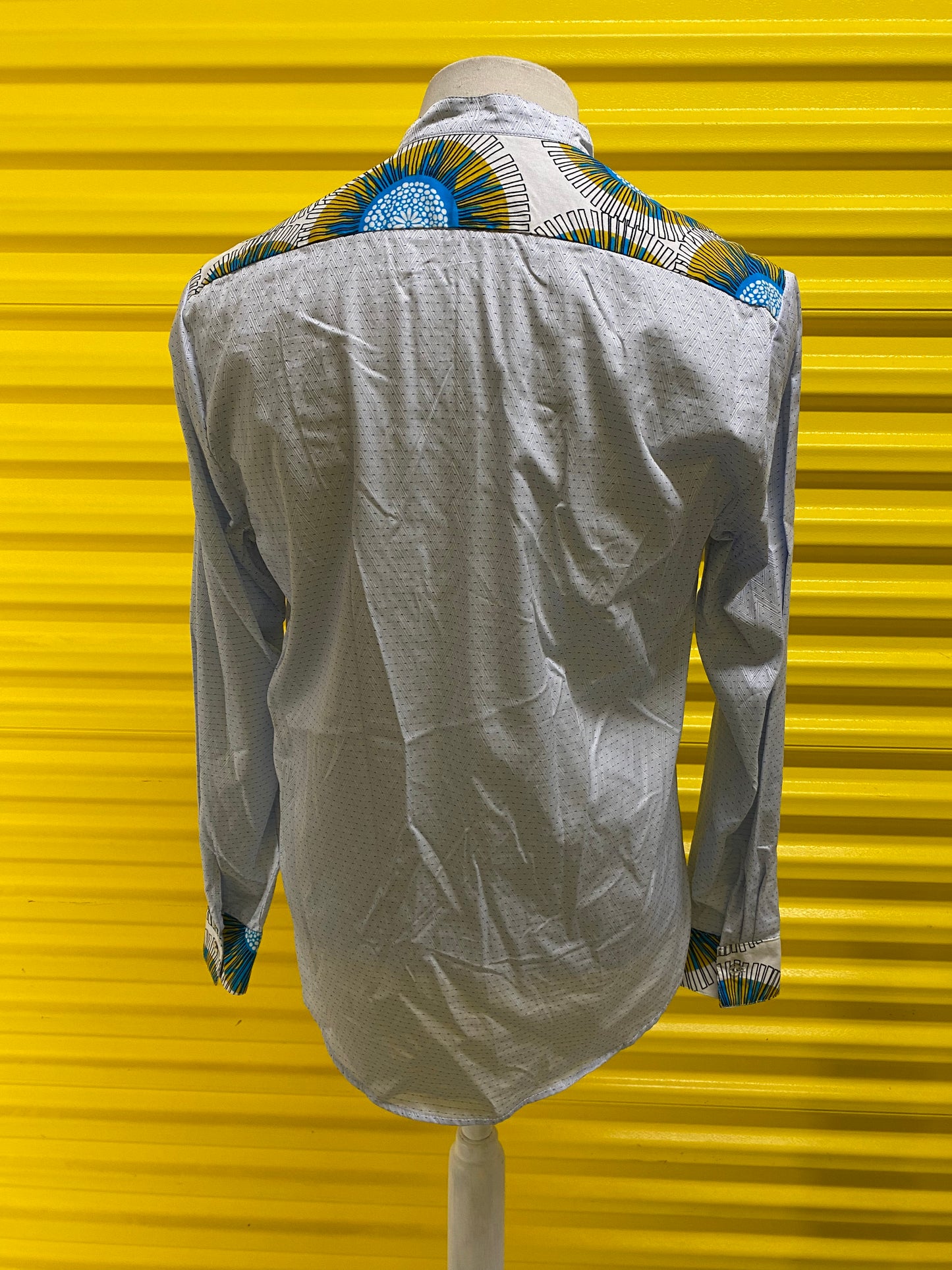 chemise homme popeline et wax