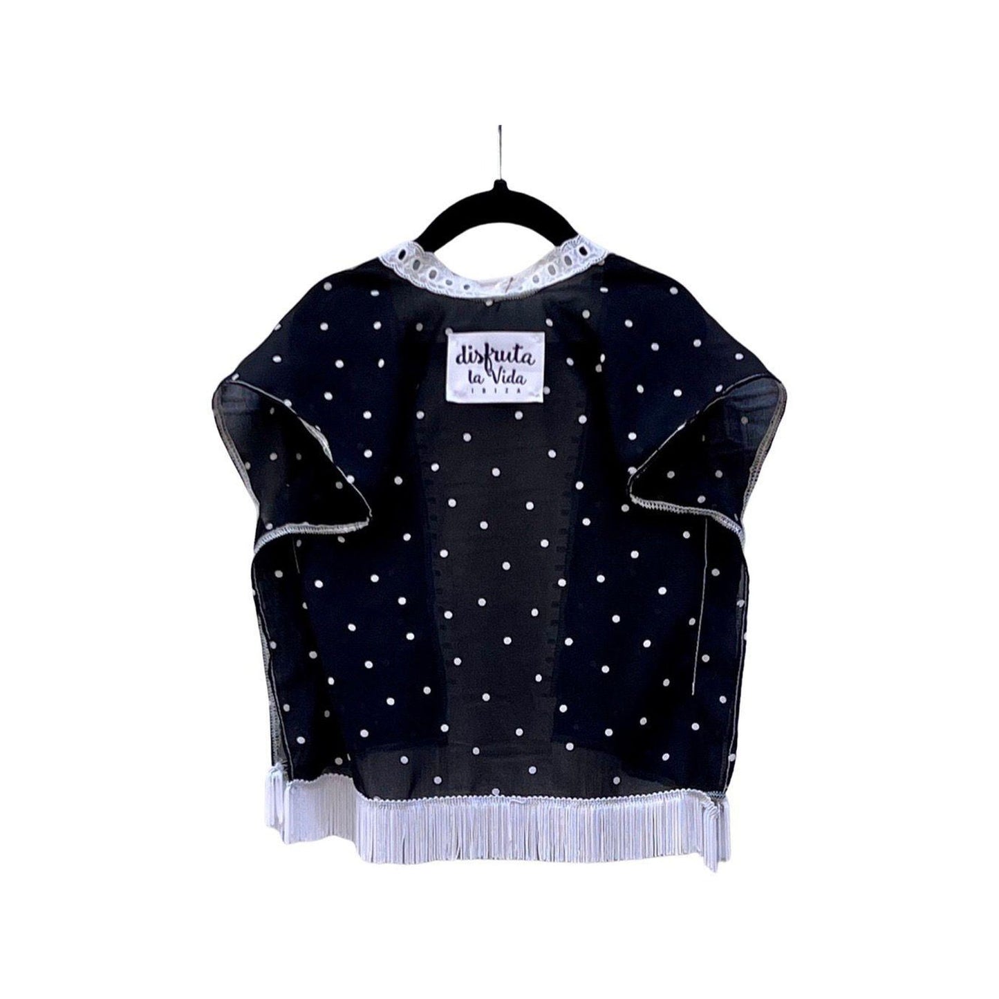 Kimono enfant à pois Disfruta la vida Ibiza