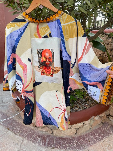 kimono floral